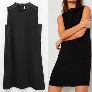 Marella Mariacarla Dress Mini Sleeveless A-Line Pockets Round Neck Size 4 New